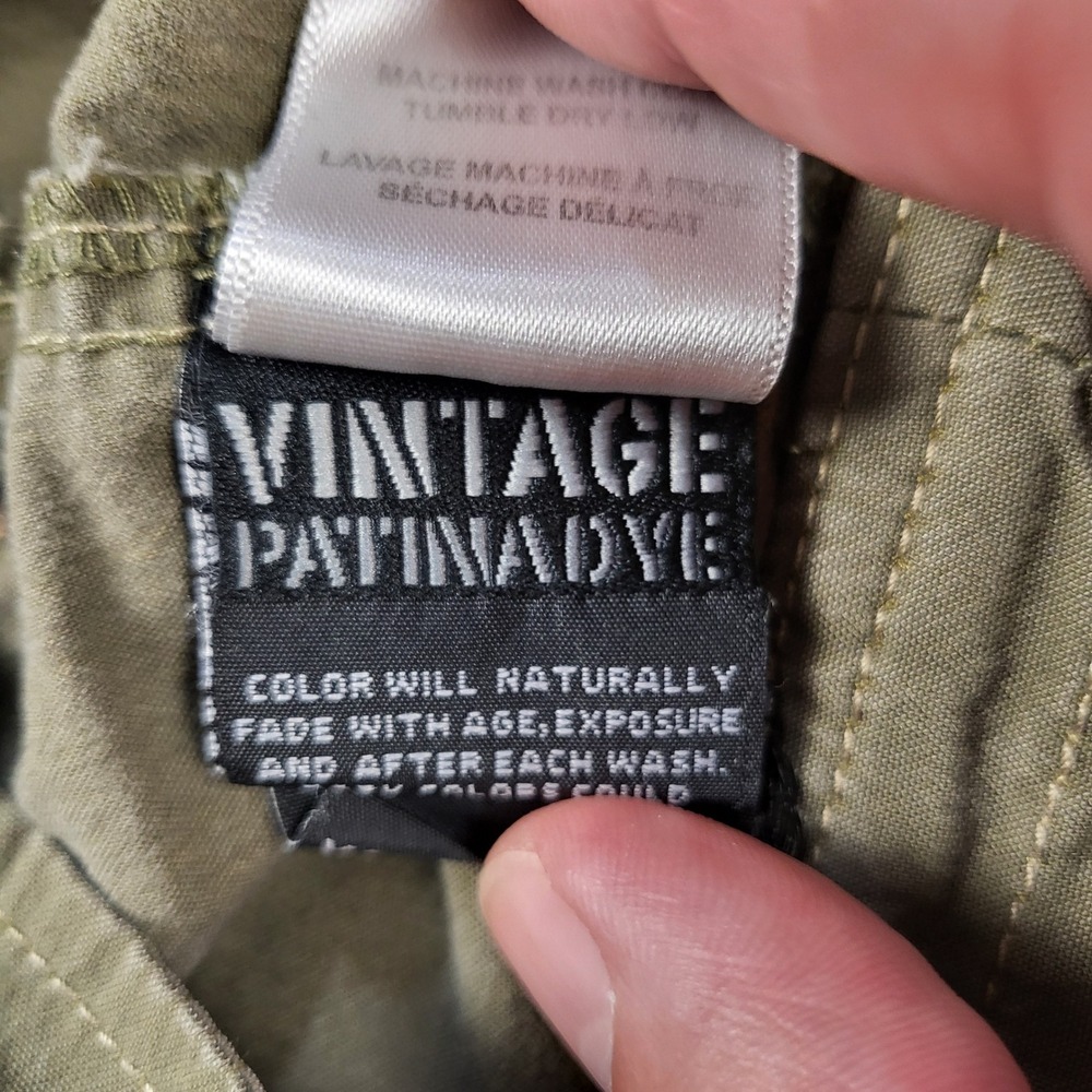 KÜHL Womens Splash Roll-Up Cargo Pants Vintage Patina Dye Olive Green Size 8 Reg - Picture 9 of 10